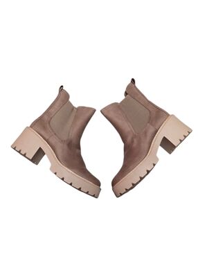 Dolce Vita Chunky Lug Tobias Boots in Truffle NIB